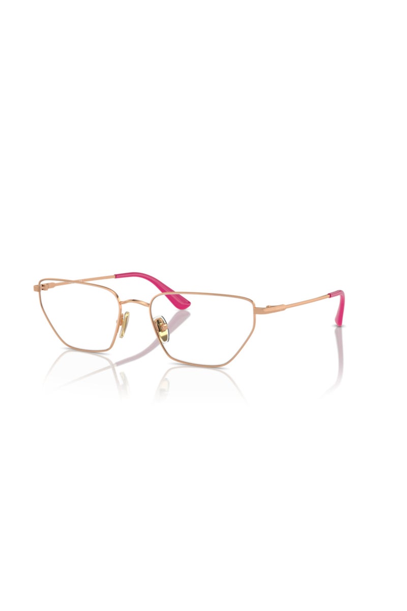 Vogue Irregular Frame Eyeglasses - Rose Gold for Women - Image 1